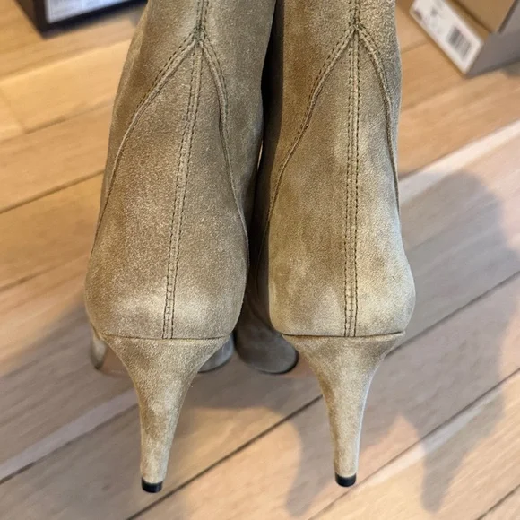 Isabel Marant /ISABEL MARANT
7CM SUEDE LEATHER DEMKA ANKLE BOOTS - Picture 6 of 7
